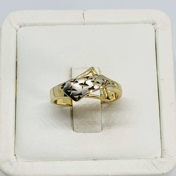 Ring Jewelry - Real 14k Gold Women’s Ring Size 7.5